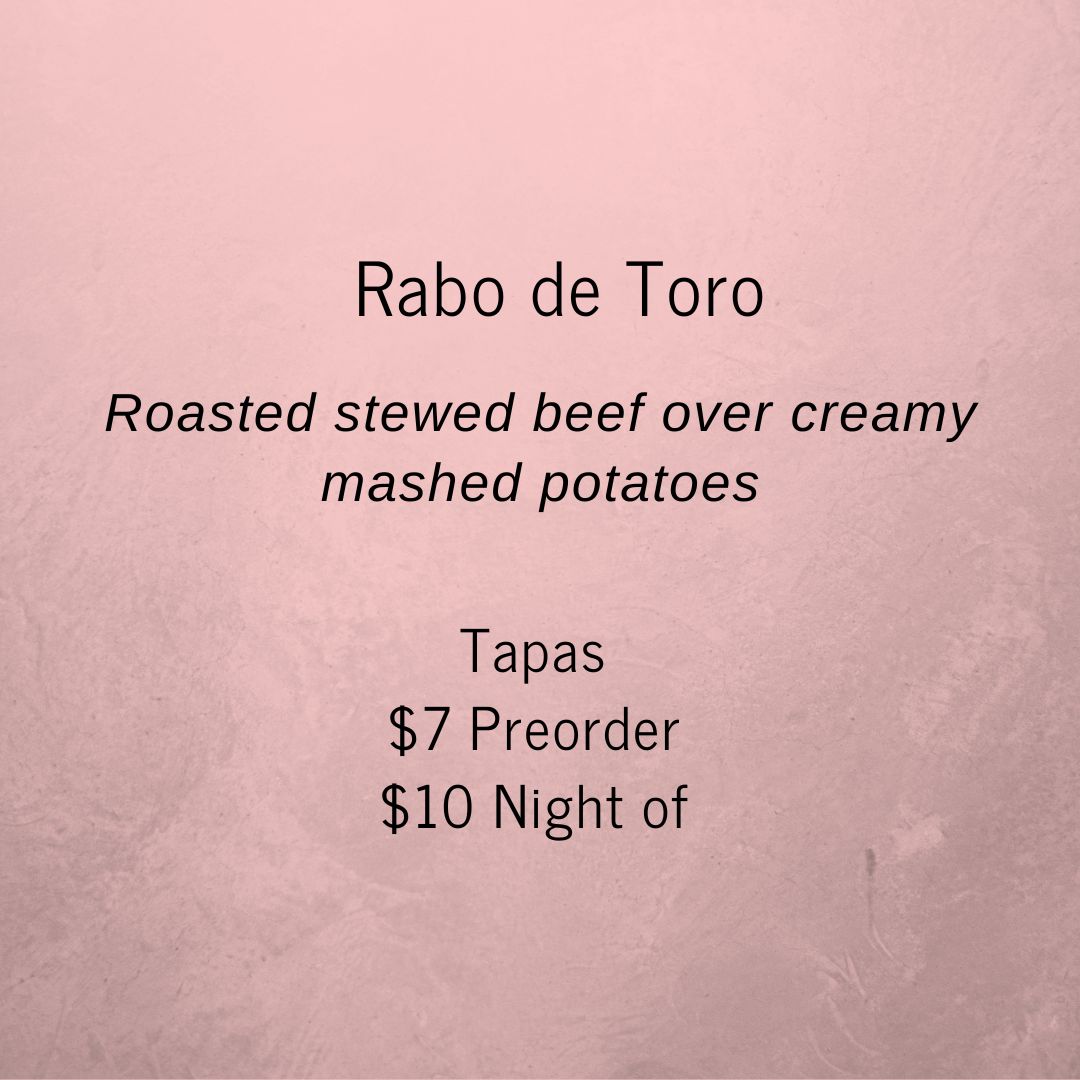 Rabo de Toro - Tapa portion
