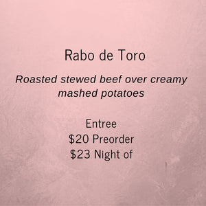 Rabo De Toro- Entree portion