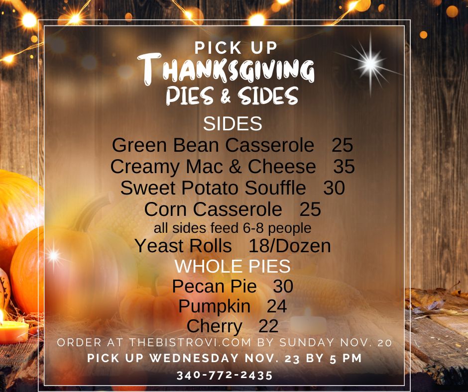 Pick Up Pies & Sides